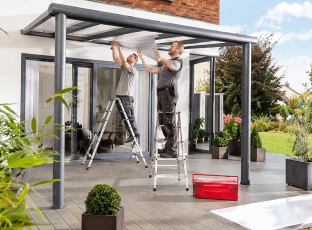 INSTALACIÓN DE PÉRGOLA, CARPAS O CARPORTS