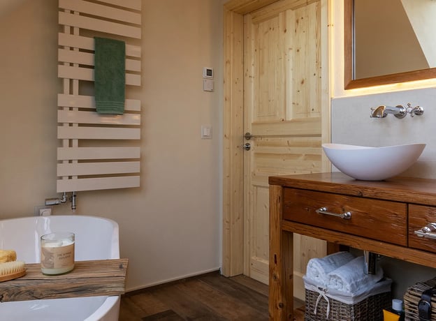Deko im Badezimmer  kreative Ideen fr harmonische Badgestaltung
