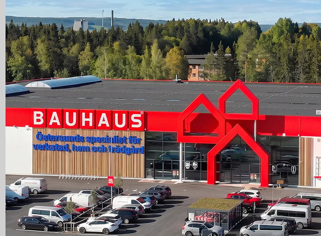 25. Fachcentrum in Schweden: BAUHAUS eröffnet in Östersund