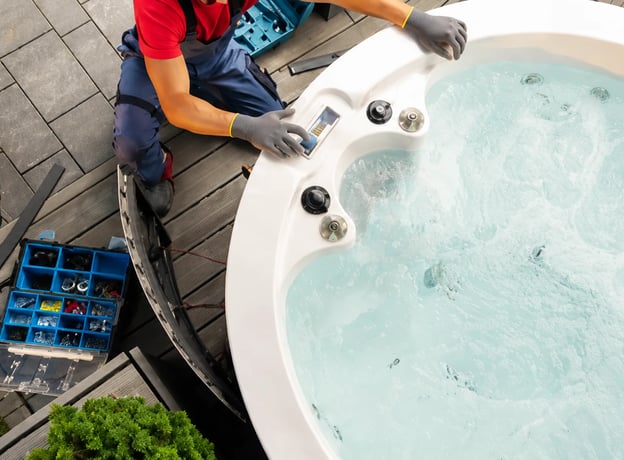 INSTALACIÓN DE SPA PARA EL JARDÍN