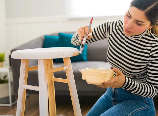 So gestalten Sie Ihren Hocker einzigartig