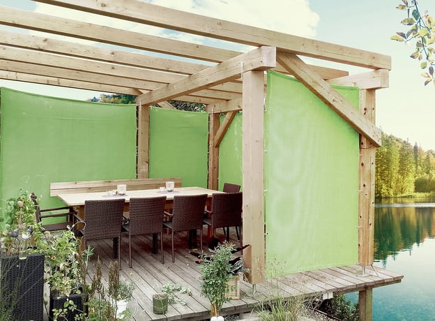 Wind- & Sichtschutz für Balkon, Terrasse & Garten