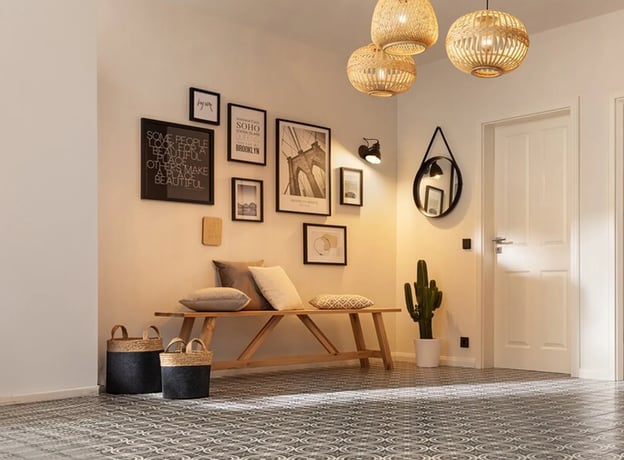 2. Natürliches & gemütliches Vorzimmer