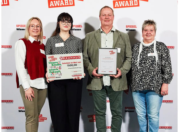 BAUHAUS Sonderpreis: Johanniter-Kinderhaus Pusteblume - Holzwürmer willkommen