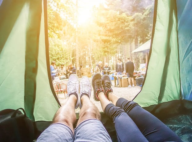 Ausrüstung für den Campingurlaub