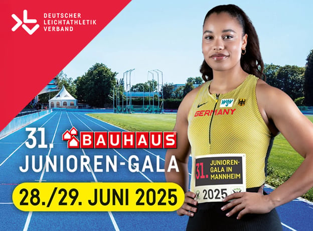 31. BAUHAUS Junioren-Gala: BAUHAUS unterstützt Talente auf dem Weg zur U20-EM