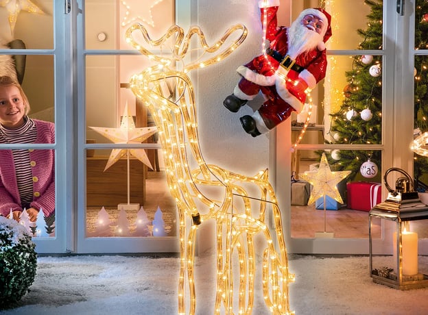 Weihnachtsbeleuchtung Außen