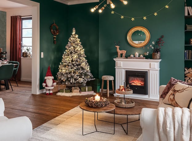 Weihnachten im Modernen Altbau