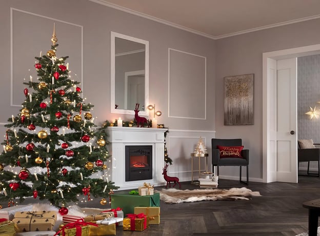 Weihnachten im Pariser Chic Stil