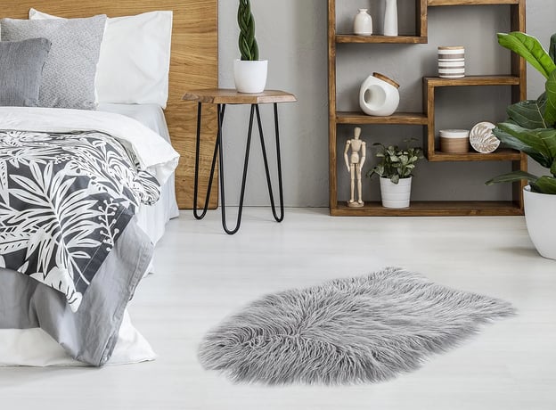 Angenehm Aufstehen mit Fellteppichen