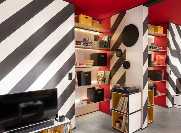 Mit vielen bunten Farben und besonderen Details