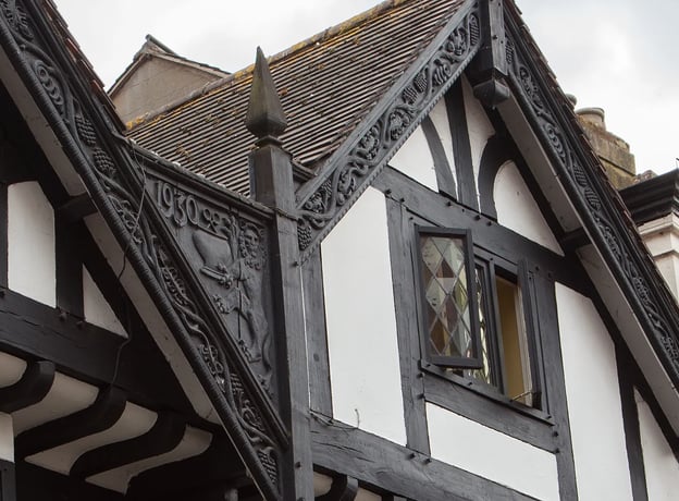 Der Aufbau eines Fachwerkhauses