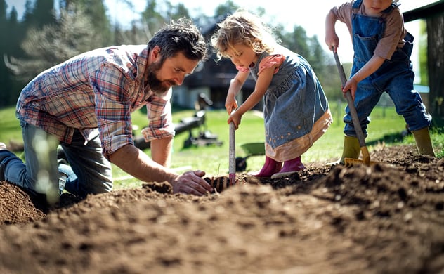 Gärtnern mit Kindern