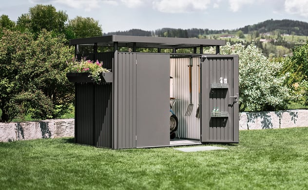 Jetzt hochwertige Gerätehäuser von biohort bei bauhaus kaufen