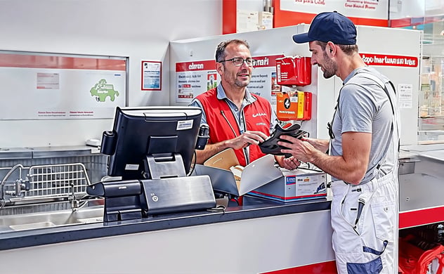 Marktplatz-Produkte im Fachcentrum zurückgeben
