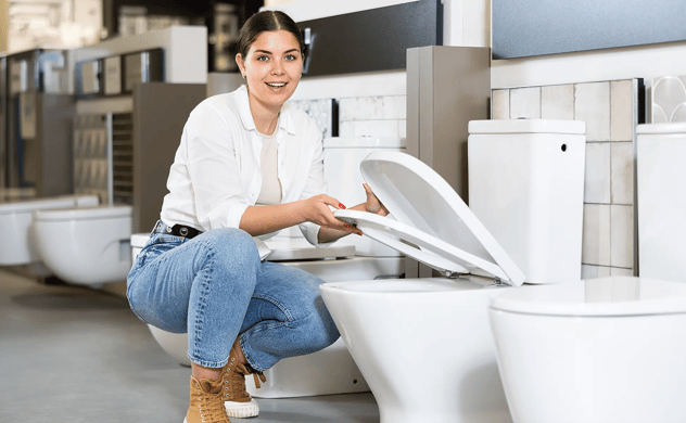 BAUHAUS Toilettensitz tauschen