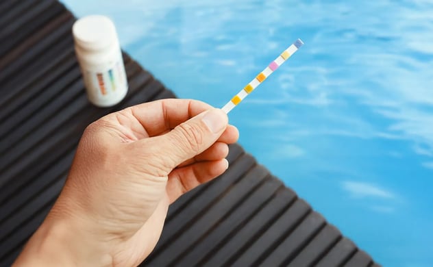 pH-Wert im Pool
