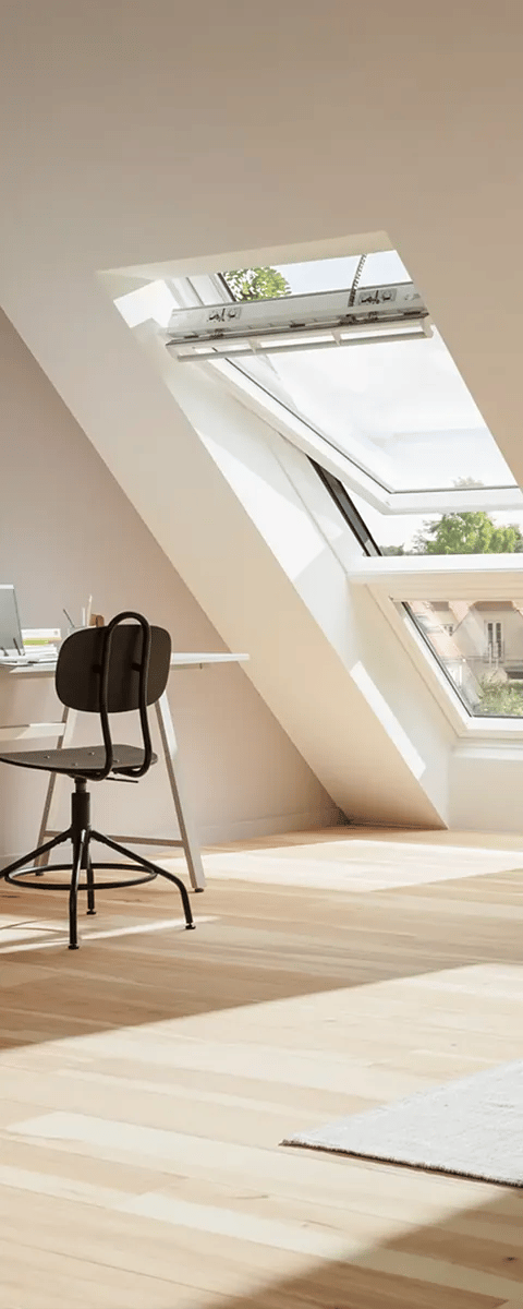 Moderne Dachfesterlösungen von Velux bei Bauhaus