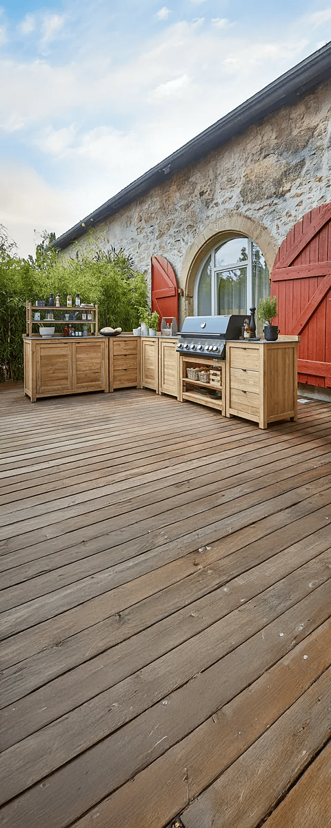 BAUHAUS Holzgrillküchen Produktauswahl