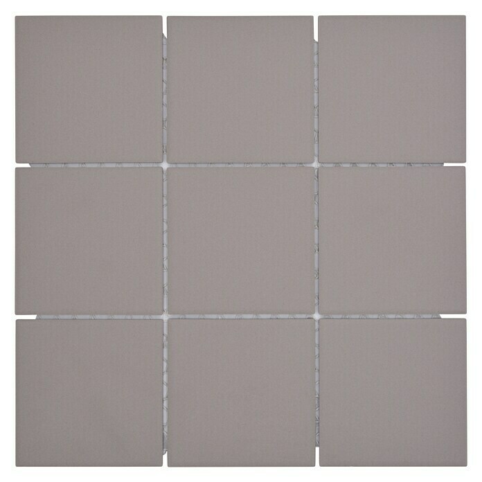 Mosaikfliese Quadrat Uni CU 902 (29,8 x 29,8 cm, Hellgrau, Matt)