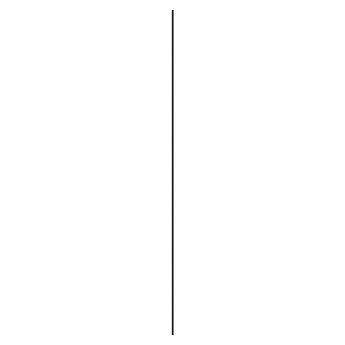 U-profiel kunststof (260 x 0,9 x 1,3 cm, Zwart, Kunststof) | BAUHAUS