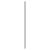 U-profiel kunststof (260 x 0,9 x 1,3 cm, Zwart, Kunststof) | BAUHAUS
