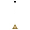 Eglo Pendelleuchte rund NARICES (40 W, Ø x H: 220 mm x 110 cm, Schwarz, E27) | BAUHAUS