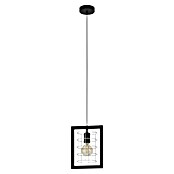 Eglo Pendelleuchte JUBILY (40 W, L x B x H: 22 x 14,5 x 110 cm, Schwarz, E27) | BAUHAUS