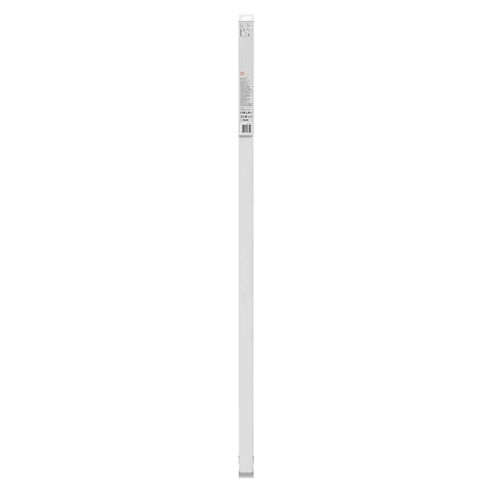 Osram LED-Lichtleiste Power Batten - L x B x H: 120 x 4,1 x 4,8 cm, Lichtfarbe: Kaltweiß, 24 W, 220 V - 240 V - Produktbild einer Kosmetikverpackung. Eine schlichte, weiße Box mit Informationen zu Inhaltsstoffen und Markenlogo, die für Hautpflege oder Schönheitsprodukte verwendet wird.