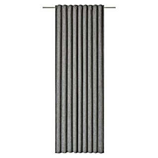 Elbersdrucke Schlaufenbandschal Cord (Grau, B x H: 140 x 255 cm, 100% Polyester)