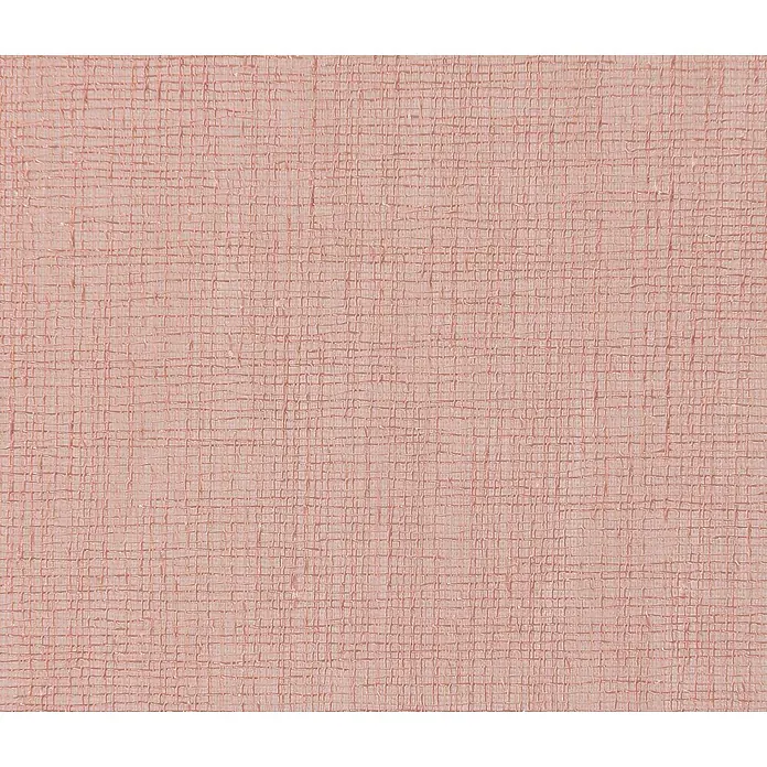 Elbersdrucke Schlaufenschal Air - Rosa, B x H: 140 x 255 cm, 100% Polyester - Ein Nahaufnahme eines rosa Stoffes mit quadratischem Texturmuster, das eine subtile, aber fühlbare Oberfläche zeigt.