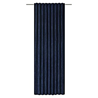 Elbersdrucke Schlaufenbandschal Cord (Blau, B x H: 140 x 255 cm, 100% Polyester)