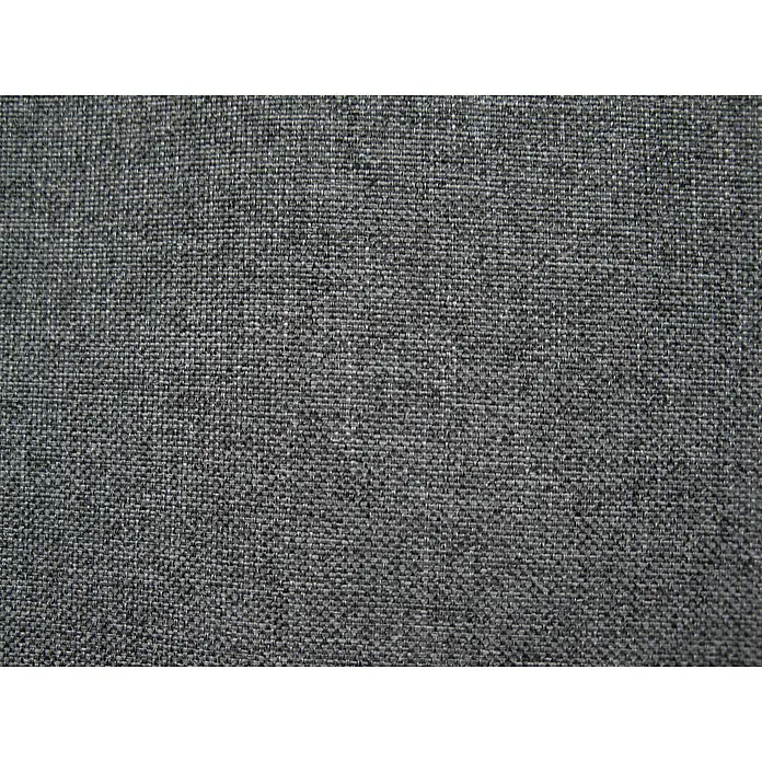 Elbersdrucke Ösenschal Lino - Anthrazit, B x H: 140 x 300 cm, 100% Polyester - Nahaufnahme eines grauen Stoffbezugs, der eine feine, textile Struktur mit subtilen Farbnuancen im Detail zeigt.
