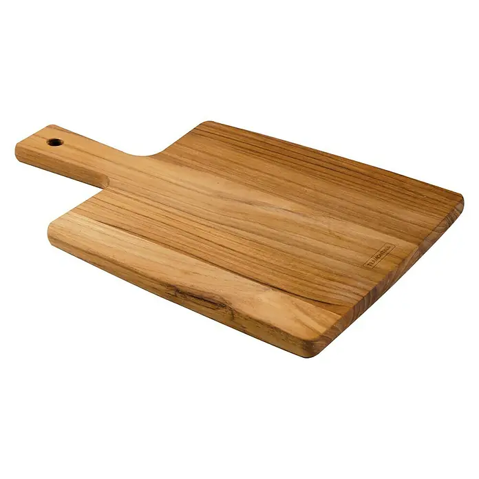 Tramontina Landhaus Schneidebrett - 34 x 23 x 1,5 cm, Holz - Holzschneidebrett von Tramontina mit Griff und Loch zum Aufhängen, ideal für die Küche.