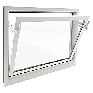 Solid Elements Kippfenster (B x H: 80 x 60 cm, Weiß)