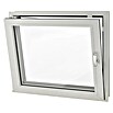 Solid Elements Ventana para sótano (An x Al: 80 x 50 cm, Apertura según normativa: Izquierda, Blanco) | BAUHAUS
