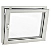 Solid Elements Ventana para sótano (An x Al: 100 x 50 cm, Apertura según normativa: Derecha, Blanco) | BAUHAUS