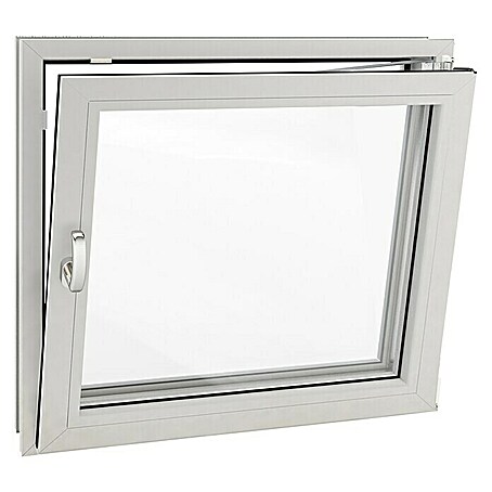 Solid Elements Kellerfenster  (B x H: 80 x 60 cm, DIN Anschlag: Rechts)