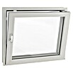 Solid Elements Ventana para sótano (An x Al: 60 x 50 cm, Apertura según normativa: Derecha, Blanco) | BAUHAUS