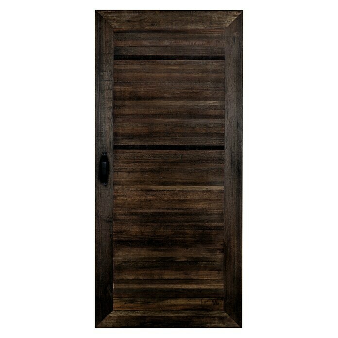 Indo Holzschiebetür Barn Door Parma (100 x 215 cm, Shorea, Geölt) | BAUHAUS