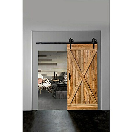 Indo Schiebetürbeschlag Barn Door (200 cm, Traglast: 150 kg)