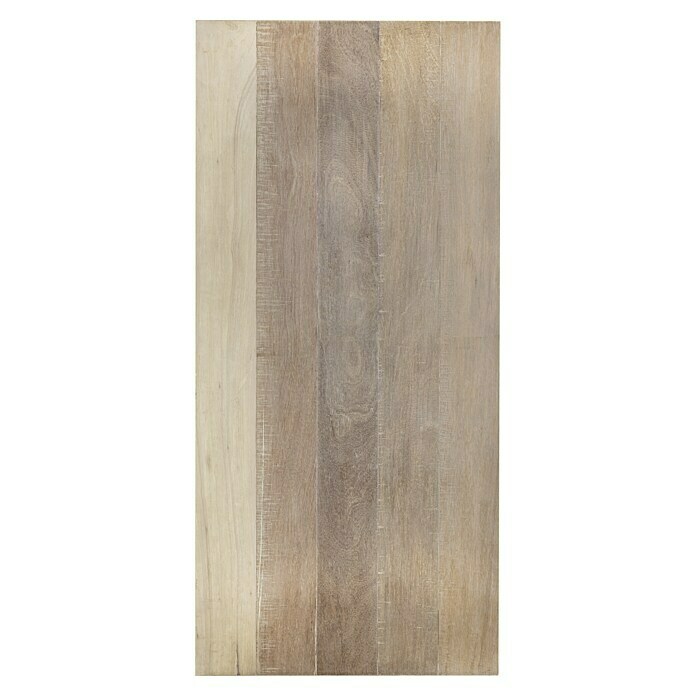 Indo Holzschiebetür Barn Door Bristol Double Z (100 x 215 cm, Shorea, Geölt) | BAUHAUS