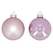 Christbaumkugel-Set Pink Blush (Pink, Glas, 12 Stk.) | BAUHAUS