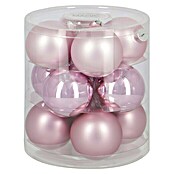 Christbaumkugel-Set Pink Blush (Pink, Glas, 12 Stk.) | BAUHAUS