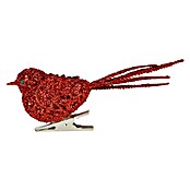 Christbaumschmuck Clipvogel (Rot, Kunststoff, 1 Stk., 12 x 4 x 10 cm) | BAUHAUS