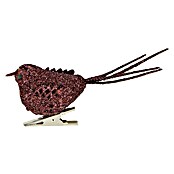 Christbaumschmuck Clipvogel (Bordeaux, Kunststoff, 1 Stk., 12 x 4 x 10 cm) | BAUHAUS