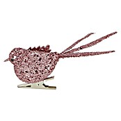 Christbaumschmuck Clipvogel (Rosa, Kunststoff, 1 Stk., 12 x 4 x 10 cm) | BAUHAUS