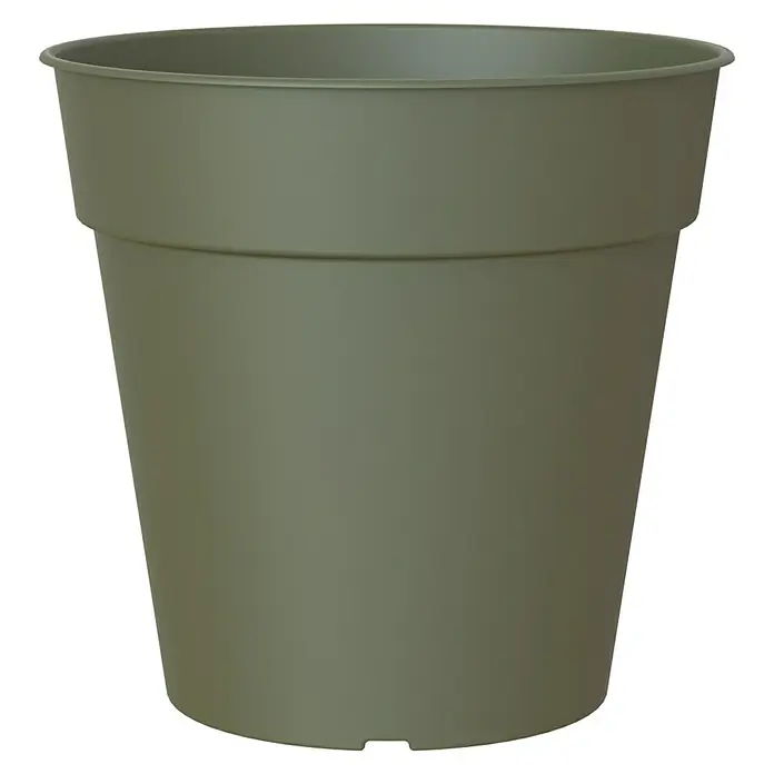 Artevasi Madagascar PflanztopfAußenmaß (Ø x H): 27 x 25 cm, Kunststoff, Olivgrün - Grüner Pflanztopf aus Kunststoff. Ideal für den Garten oder den Innenbereich, robust und langlebig.