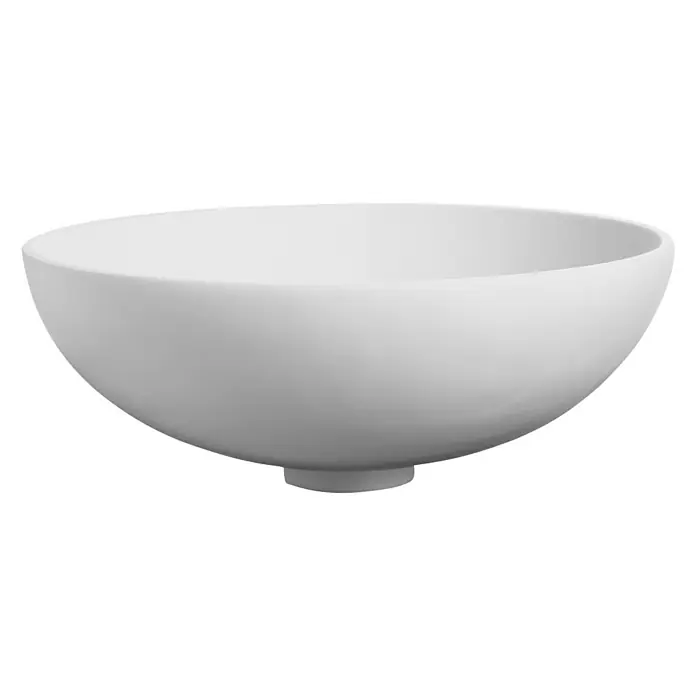 Cipì Lavabo redondo Pop - Diámetro: 38 cm, Blanco - Elegante cuenco blanco, perfecto para decoraciones de mesa con estilo y para el uso diario. Un verdadero atractivo para cada comida.