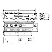 Hansgrohe Unterputzsystem RainSelect (Einbautiefe: 87 mm - 122 mm) | BAUHAUS